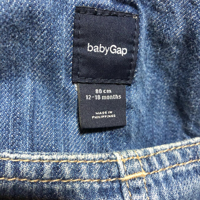 babyGAP(ベビーギャップ)のベビーギャップジャンバースカート☆80cm キッズ/ベビー/マタニティのベビー服(~85cm)(スカート)の商品写真