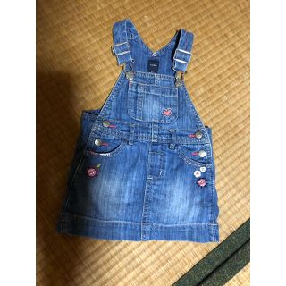 ベビーギャップ(babyGAP)のベビーギャップジャンバースカート☆80cm(スカート)