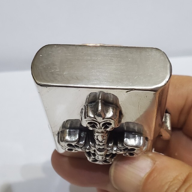 Chrome Hearts(クロムハーツ)のあっきさん専用クロムハーツ zippo 【フィリグリークロス】オイルライター  メンズのファッション小物(タバコグッズ)の商品写真