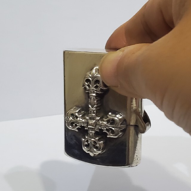 Chrome Hearts(クロムハーツ)のあっきさん専用クロムハーツ zippo 【フィリグリークロス】オイルライター  メンズのファッション小物(タバコグッズ)の商品写真