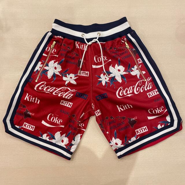 ＊美品KITH coca cola Mesh Hawaii short＊ショートパンツ