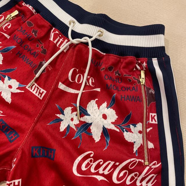 ＊美品KITH coca cola Mesh Hawaii short＊ メンズのパンツ(ショートパンツ)の商品写真