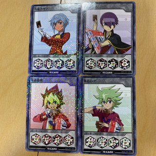 ユウギオウ(遊戯王)の遊戯王 amiibo カード　4種セット(シングルカード)