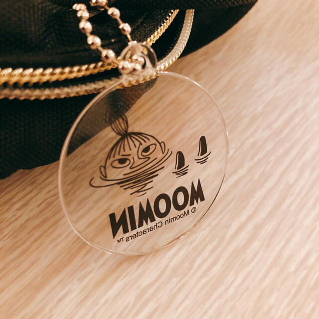 anello(アネロ)のMoomin mini リュック（ブラック） ムーミン　アネロ 飯能市 レディースのバッグ(リュック/バックパック)の商品写真