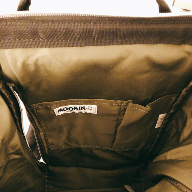 anello(アネロ)のMoomin mini リュック（ブラック） ムーミン　アネロ 飯能市 レディースのバッグ(リュック/バックパック)の商品写真