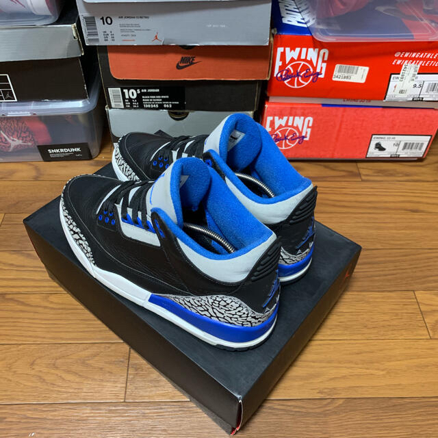 年末年始セール Nike Air Jordan3 Sport Blue ナイキ エアジョーダン3