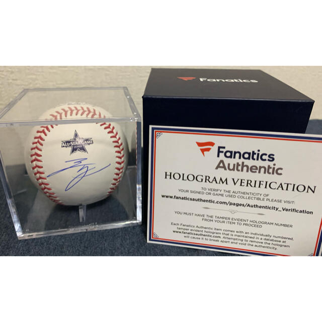 エンゼルス 大谷翔平 オールスター記念 直筆サインボール auto topps