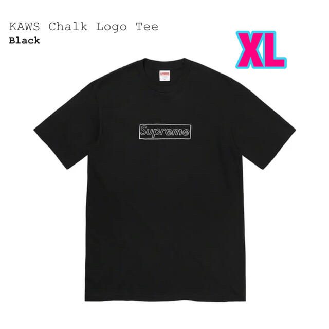 Supreme KAWS Chalk Logo Tee