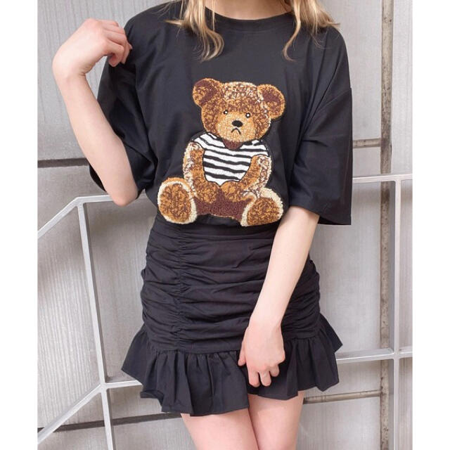 titty&co(ティティアンドコー)のCrea titty&Co.PETIT くまゆるTee レディースのトップス(Tシャツ(半袖/袖なし))の商品写真