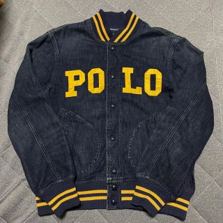 ポロラルフローレン(POLO RALPH LAUREN)のPOLO RALPH LAUREN スタジャン　ブルゾン　デニムジャケット(Gジャン/デニムジャケット)