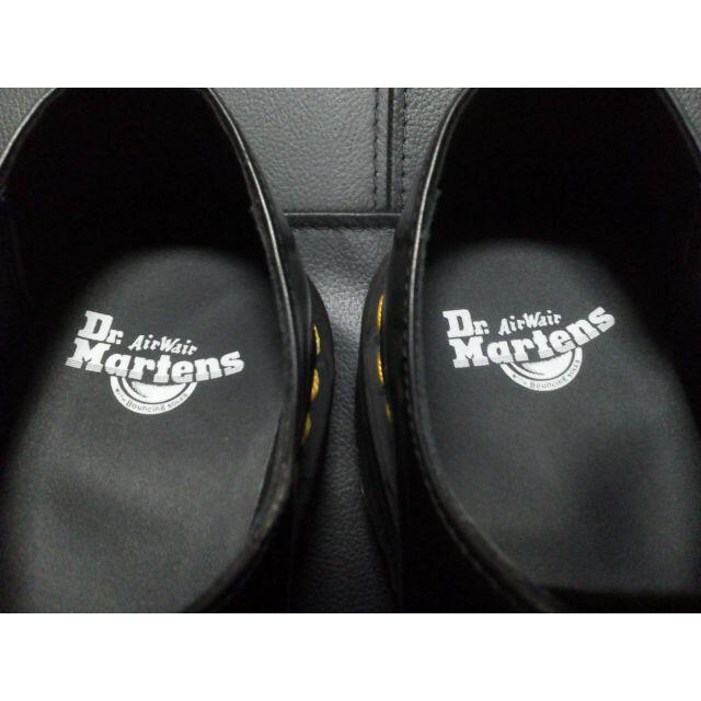 Dr.Martens(ドクターマーチン)の【極美品】Dr.Martens 1461QUAD UK8 黒 厚底 3ホール メンズの靴/シューズ(ブーツ)の商品写真