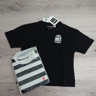 グローバルワーク(GLOBAL WORK)のグローバルワーク Tシャツ+UNIQLOボーダーTシャツ(Tシャツ/カットソー)