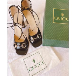 グッチ(Gucci)の美品！GUCCIレディース36(ハイヒール/パンプス)