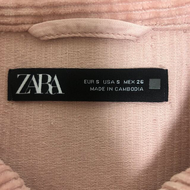 ZARA(ザラ)の【ミライ0652様専用】ZARA コーデュロイシャツジャケット レディースのジャケット/アウター(その他)の商品写真