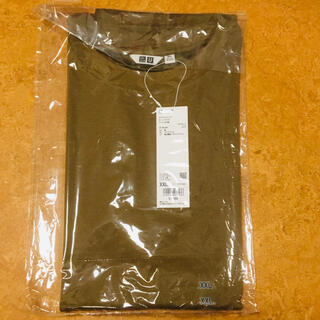 エアリズムコットンオーバーサイズTシャツ（5分袖）(Tシャツ/カットソー(半袖/袖なし))