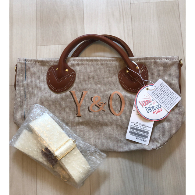 こまめ様専用です 別注Y&Oストラップ付キャンバストートSサイズ