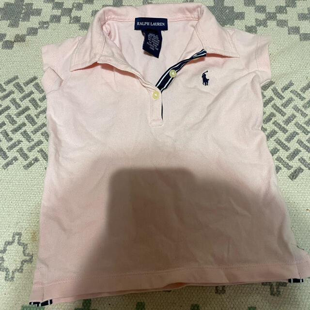 Ralph Lauren(ラルフローレン)のラルフローレン　ポロシャツ　90 キッズ/ベビー/マタニティのキッズ服女の子用(90cm~)(Tシャツ/カットソー)の商品写真