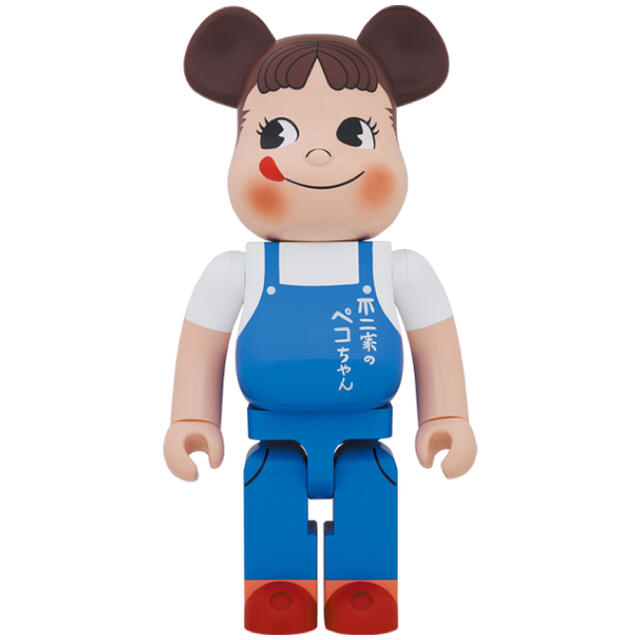 キャラクターグッズBE＠RBRICK ペコちゃん The overalls girl 1000％