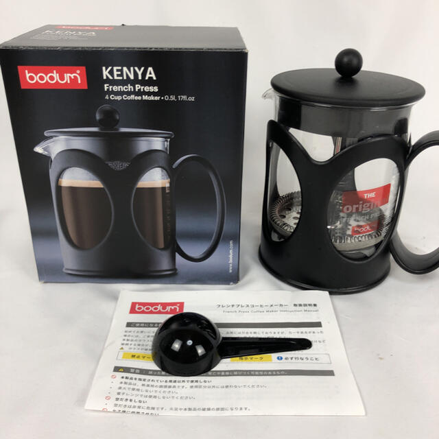 bodum(ボダム)のBODUM ボダム KENYA フレンチプレス 500ml 10683-01J スマホ/家電/カメラの調理家電(コーヒーメーカー)の商品写真