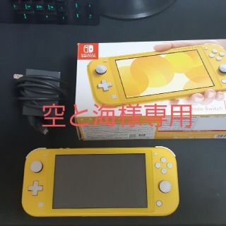 ニンテンドースイッチ(Nintendo Switch)の[空と海様専用]Nintendo Switch Lite マインクラフト同封(携帯用ゲーム機本体)