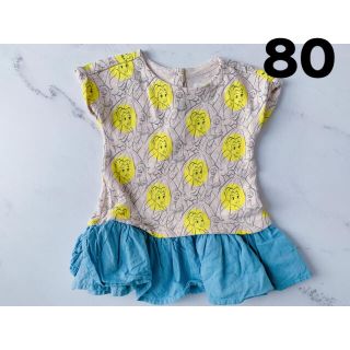 ベビーギャップ(babyGAP)のベビーギャップ　ディズニー　キッズ服　ベビー服　ワンピース　スカート(80㎝)(ワンピース)