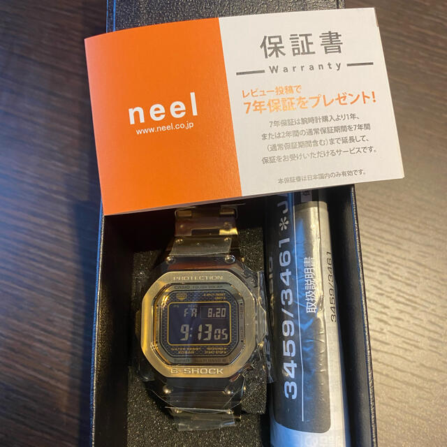 メンズ【新品・未使用】CASIO G-SHOCK GMW-B5000GD-9JF