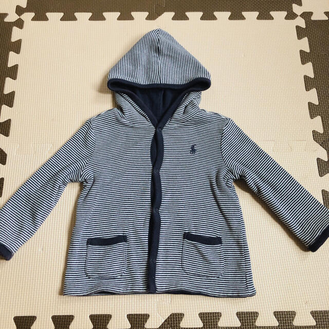 Ralph Lauren(ラルフローレン)のラルフローレン リバーシブルパーカー（9Ｍ） キッズ/ベビー/マタニティのベビー服(~85cm)(ジャケット/コート)の商品写真