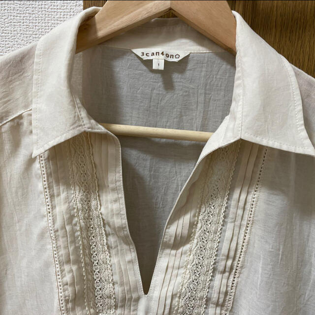 3can4on(サンカンシオン)のブラウス レディースのトップス(シャツ/ブラウス(半袖/袖なし))の商品写真