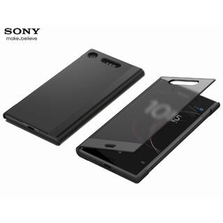ソニー(SONY)のソニー純正 Xperia XZ1 Style Cover Touch カバー黒(Androidケース)