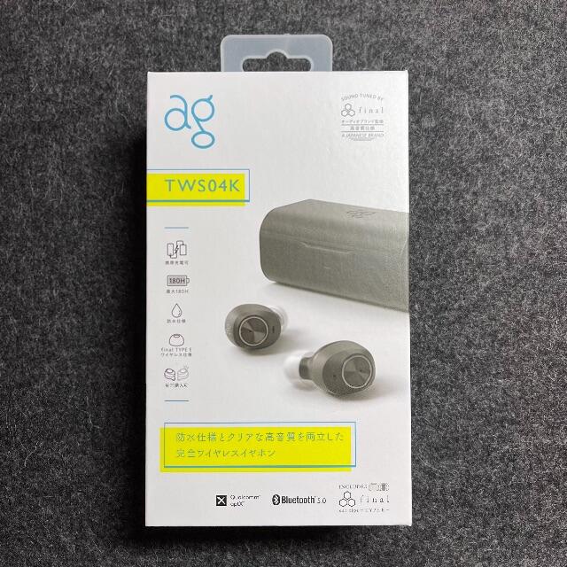 ヘッドフォン/イヤフォン AG - ag tws04k