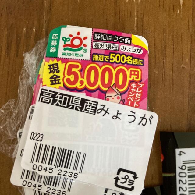 懸賞好きな方必見‼︎ 高知みょうが☆デルモンテトマトジュース その他のその他(その他)の商品写真