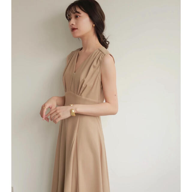 Noble(ノーブル)のL'or Open Neck Dress♡オープンネックドレス レディースのワンピース(ロングワンピース/マキシワンピース)の商品写真