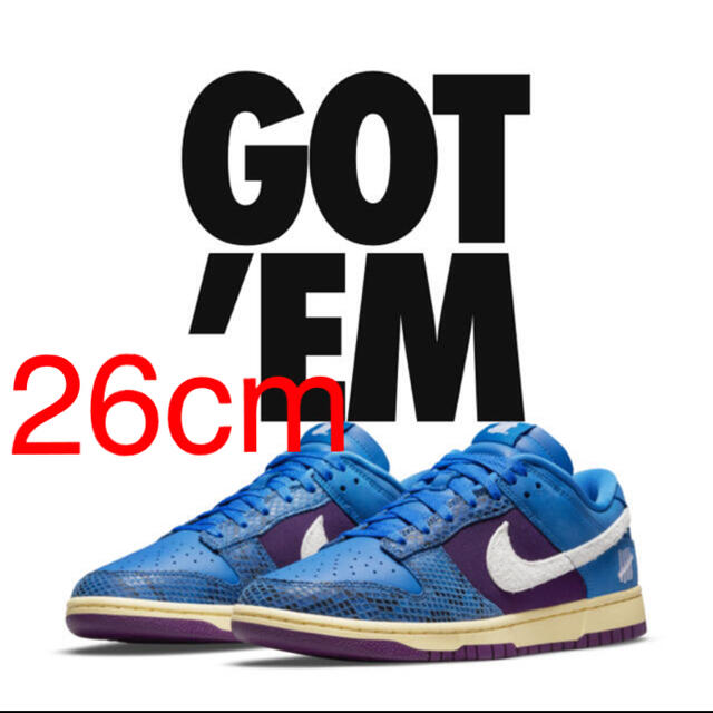 16500円 UNDEFEATED Nike × 26cm Low SP Dunk hiapartmenthomes.com