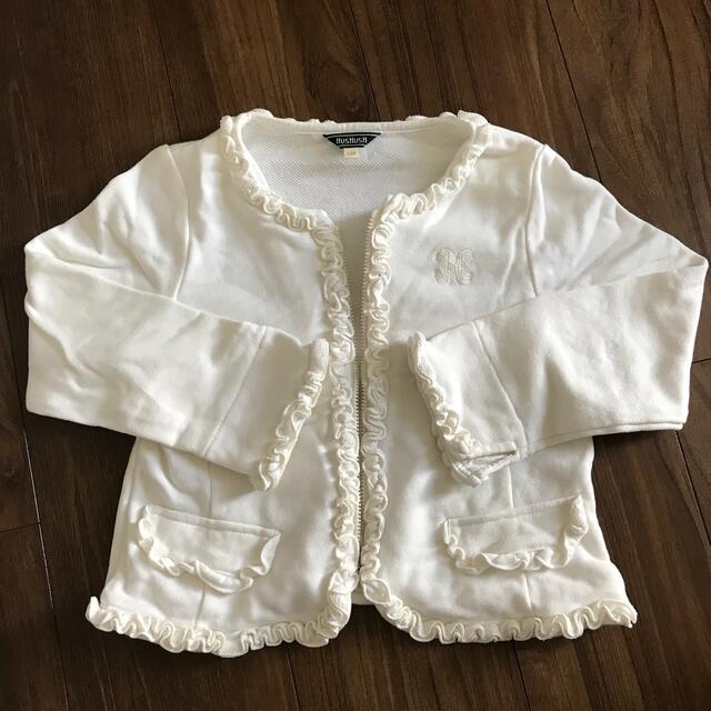 HusHush(ハッシュアッシュ)のハッシュアッシュ　120 キッズ/ベビー/マタニティのキッズ服女の子用(90cm~)(ジャケット/上着)の商品写真