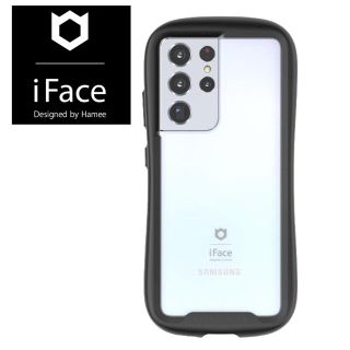 ギャラクシー(Galaxy)の定番⭐︎新品 iFace ブラック Galaxy S21 Ultra おしゃれ(Androidケース)