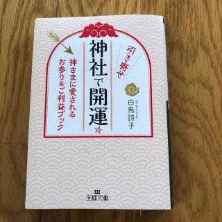 神社で引き寄せ開運☆(文学/小説)