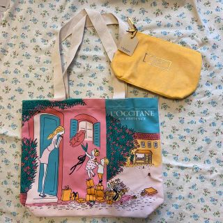 ロクシタン(L'OCCITANE)のロクシタンノベルティ　トートバッグ、ポーチセット(ノベルティグッズ)