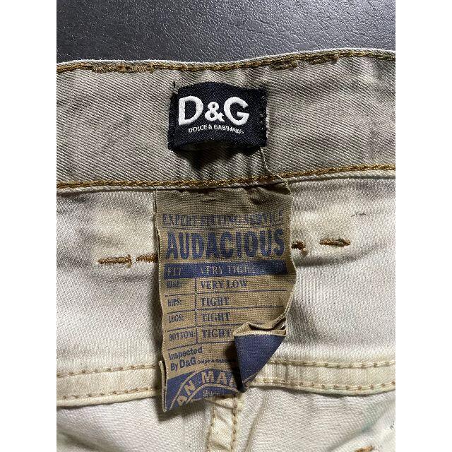 後染めデニム　D&G 4