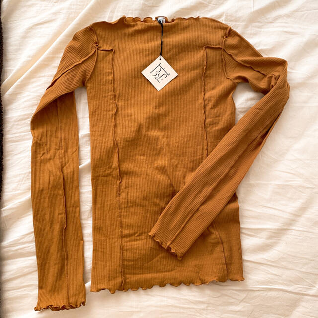 レディースbaserange omato long sleeve S camel