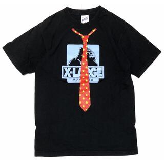 エクストララージ(XLARGE)のXLARGE エクストララージ ネクタイ ロゴTシャツ 限定(Tシャツ/カットソー(半袖/袖なし))