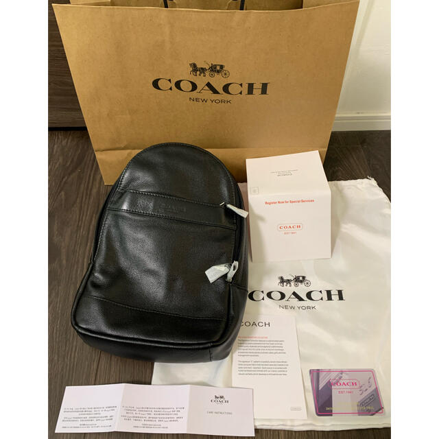 COACH(コーチ)の新品未使用タグ付　COACH コーチバッグ ショルダーバッグ ボディーバッグ メンズのバッグ(ボディーバッグ)の商品写真