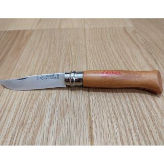 オピネル(OPINEL)の【旧ロゴ】オピネル　ナイフ　♯8　ステンレス　アウトドア　登山　キャンプ(登山用品)