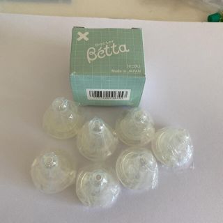 新品・ドクター ベッタ betta スタンダード替乳首(クロスカット)(哺乳ビン用乳首)