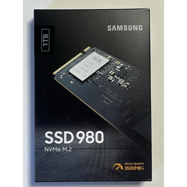 SAMSUNG 1TB NVME SSD 980 MZ-V8V1T0B/IT スマホ/家電/カメラ PC ...