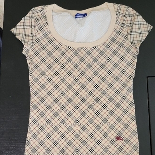 バーバリーブラックレーベル(BURBERRY BLACK LABEL)の新品❗BURBERRYBLUE LABELTシャツ(ノバチェック)(Tシャツ(半袖/袖なし))