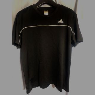 アディダス(adidas)のadidas アディダス ワンポイントTシャツ　メンズM(Tシャツ/カットソー(半袖/袖なし))