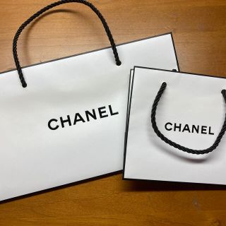 シャネル(CHANEL)の新品！CHANELのショッパー2枚セット(ショップ袋)