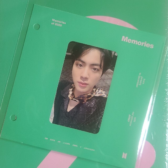 BTS Memories of 2020 Blu-ray 封入品 ジン トレカ - シングルカード