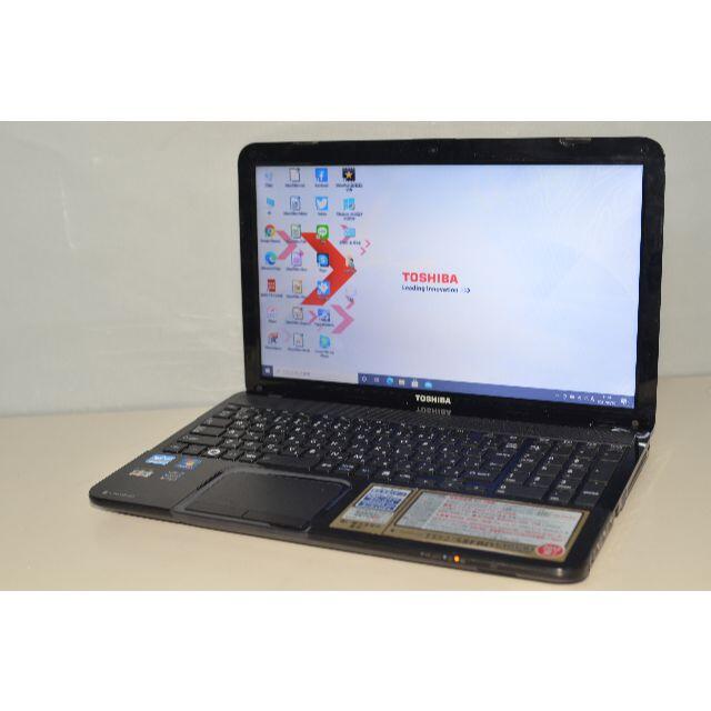 爆速SSD500GB 東芝 T552/58FBD i7-3610M/メモリ8GB東芝