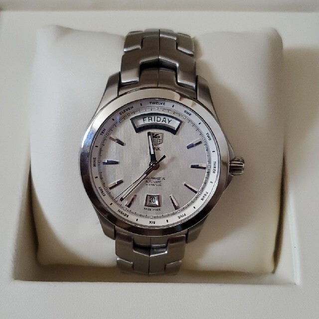 超特価sale開催】 TAG Heuer - 美品 タグホイヤー リンク デイデイト